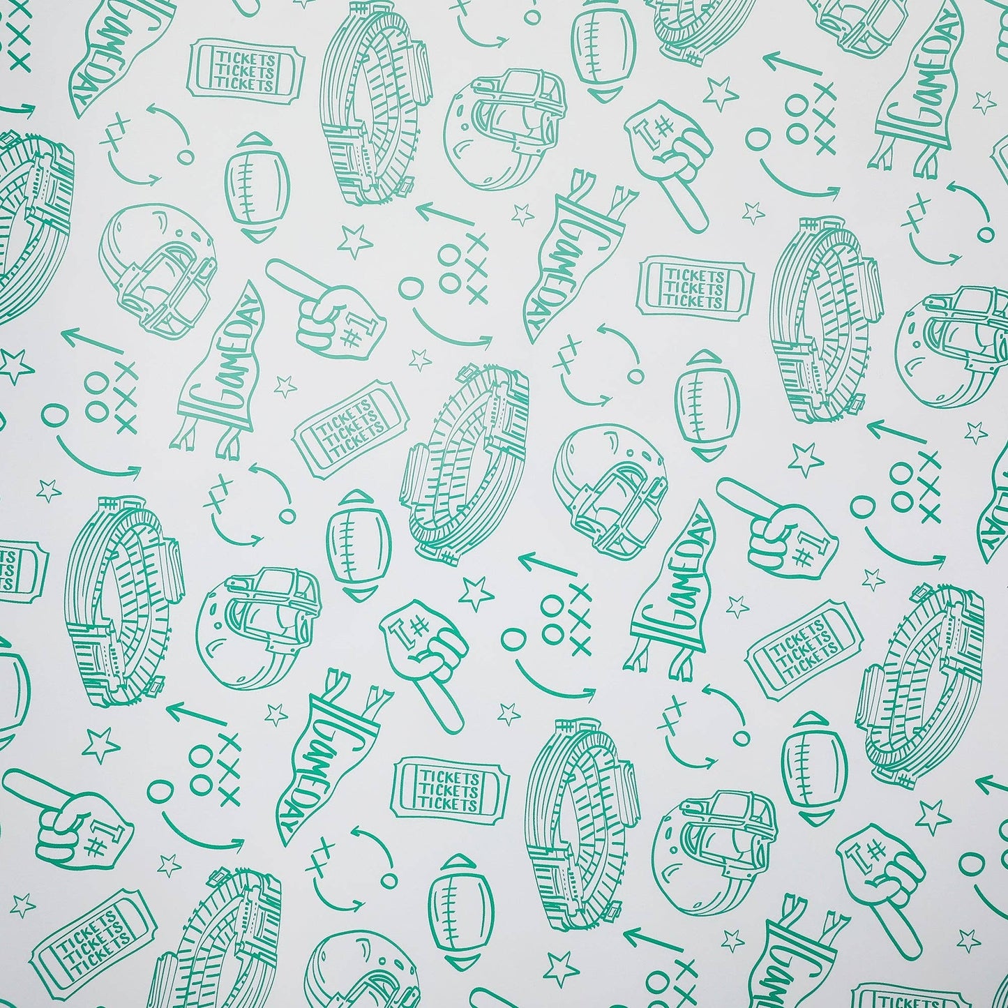 Game Day Goals Paper Table Runner