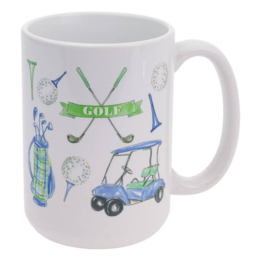 Guy Golf 15 oz. Ceramic Mug Rosanne Beck