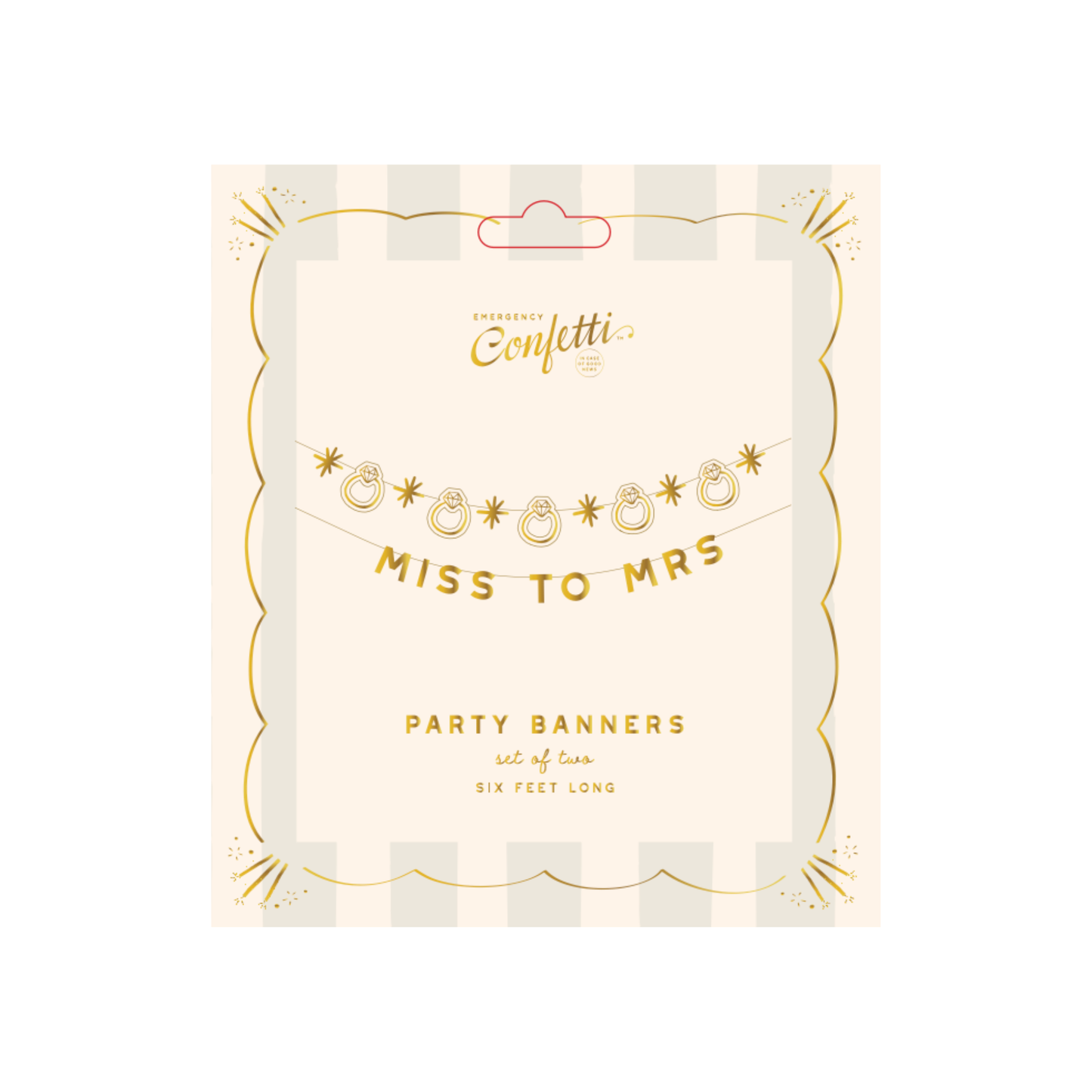 Miss to Mrs Party Banner Set