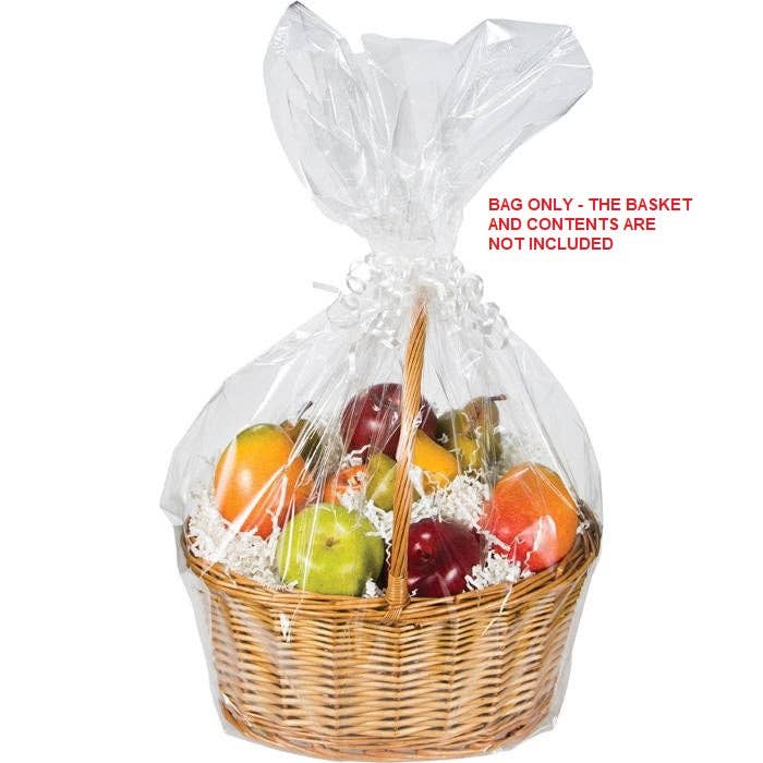 Large Clear Basket Bags