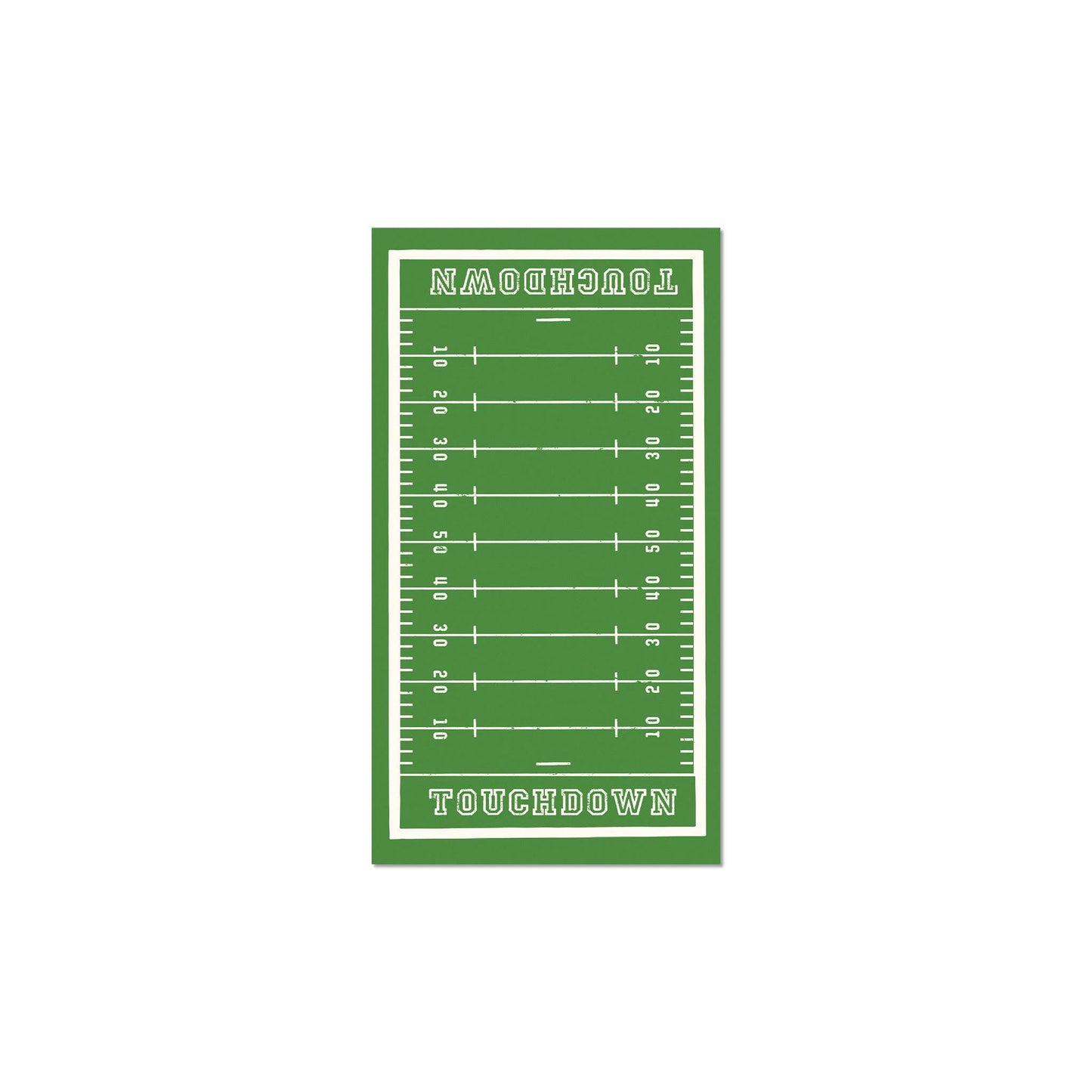 Football Field Dinner Napkin