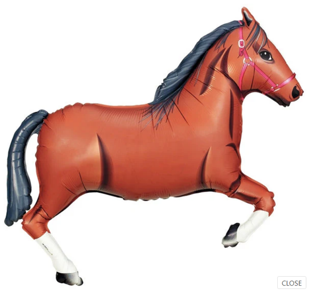 Horse Mylar Balloon 43"