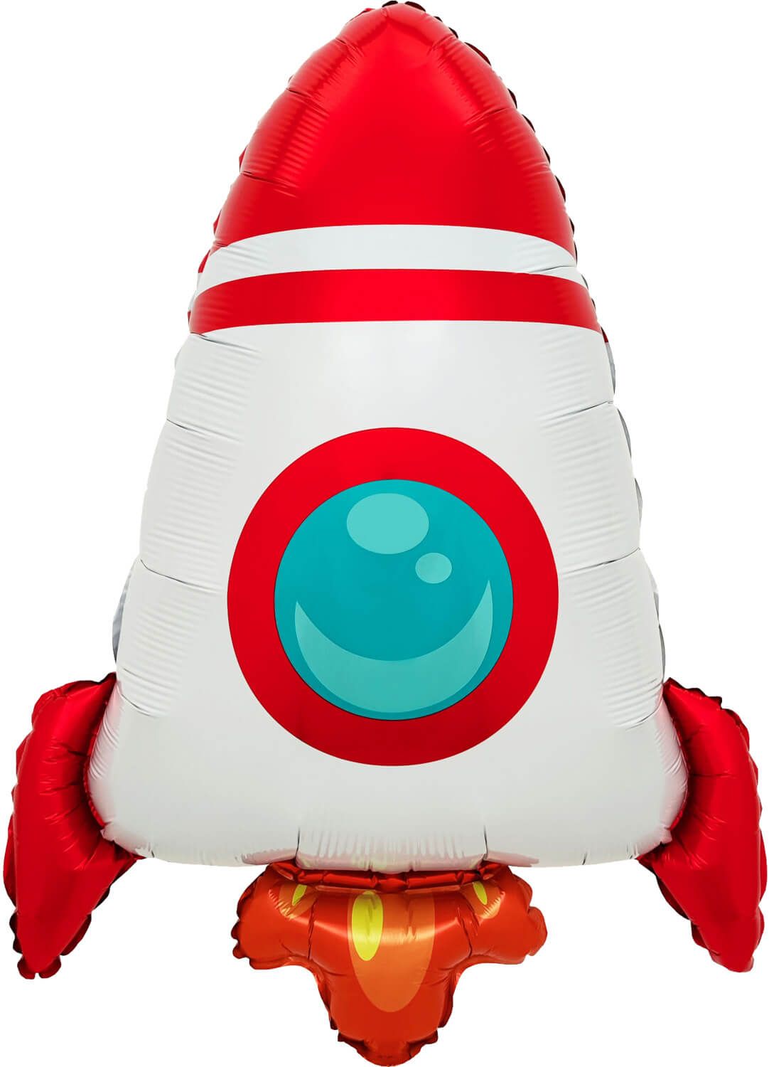 30" Rocket Ship Mylar Balloon
