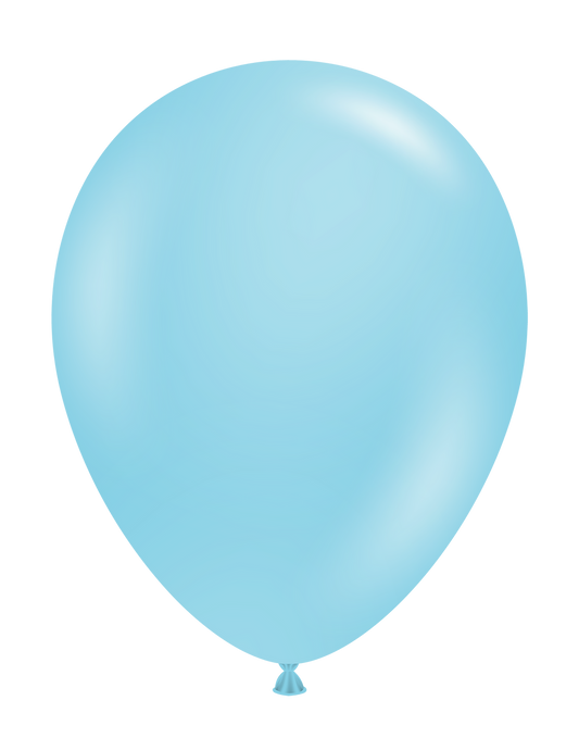 Sea Glass Blue Latex Balloon