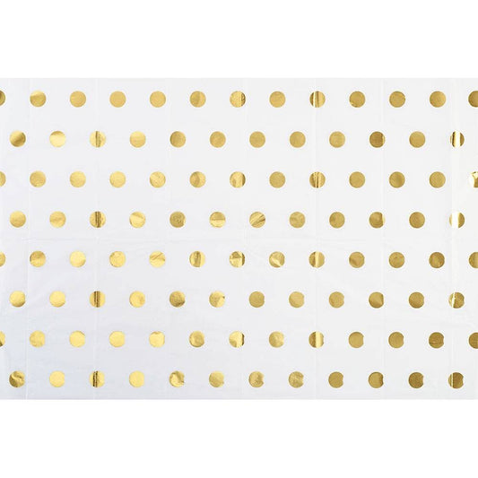 Gold Polka Dot Tissue Paper