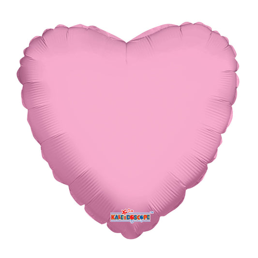 18" Heart Baby Pink Mylar balloon