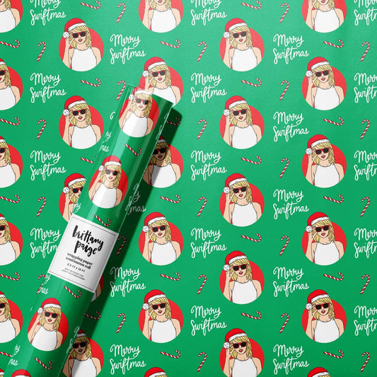 Merry Swiftmas Christmas Wrapping Paper- Taylor Swift