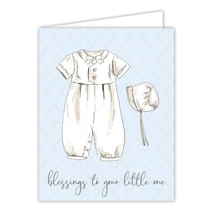 Blessing To Your Little One Christening  Card