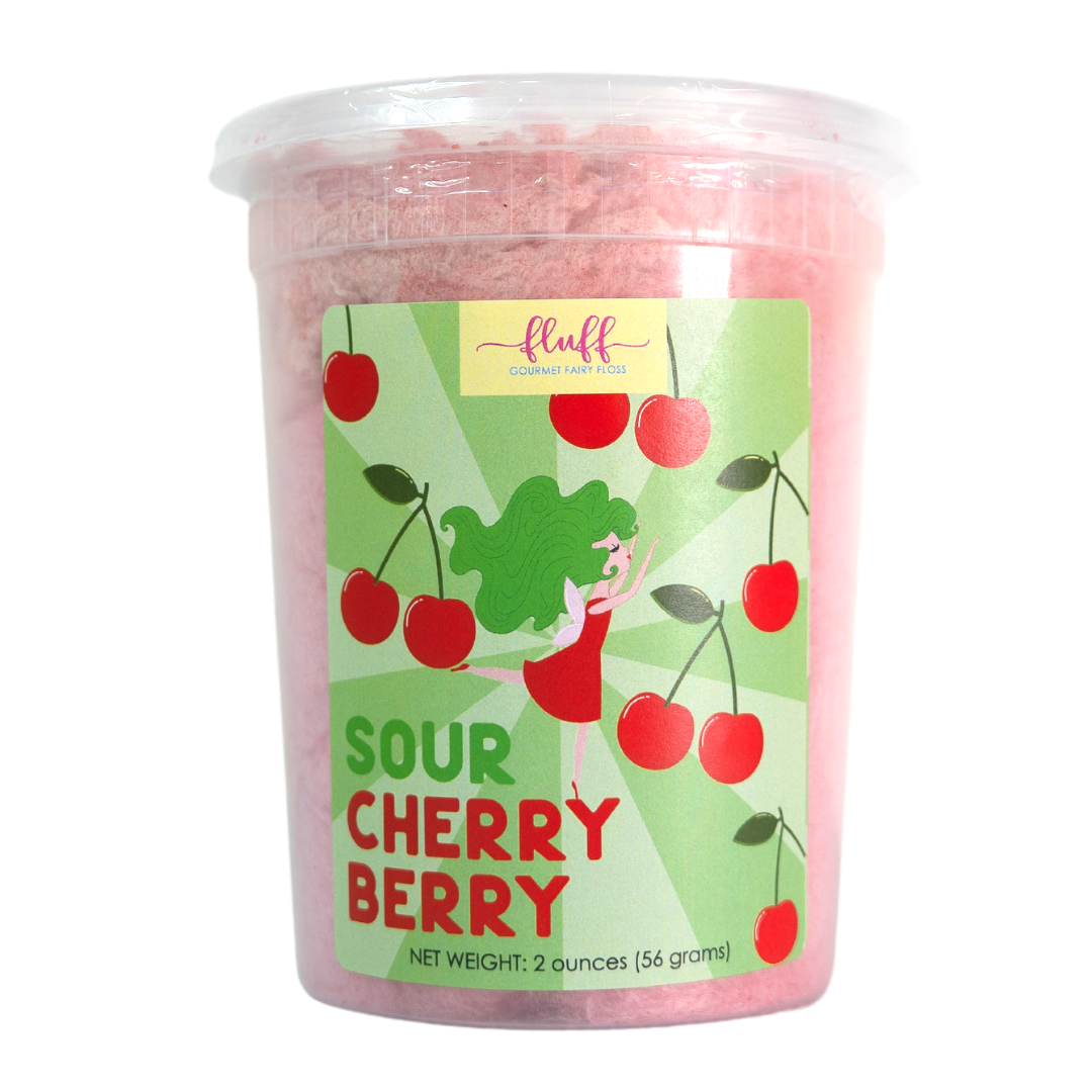 SOUR Cherry Berry Cotton Candy