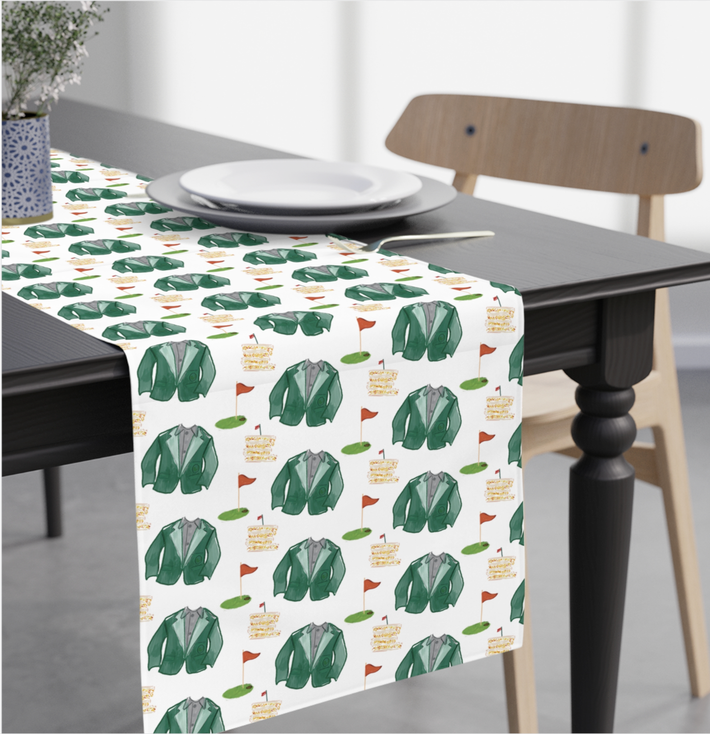 Golf Tournament Paper Table Runner