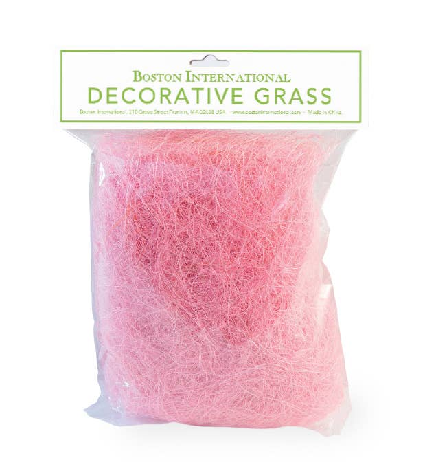 Decorative Grass Pink Easter Grass