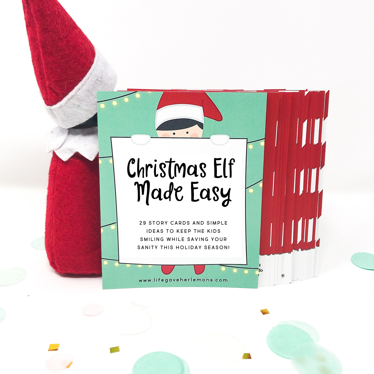"Christmas Elf Made Easy" Cards- Holiday Cards