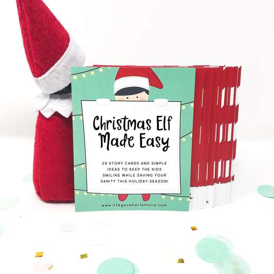 "Christmas Elf Made Easy" Cards- Holiday Cards