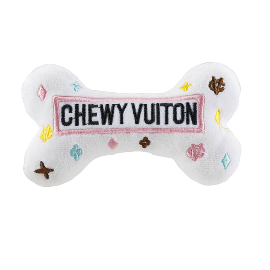 White Chewy Vuiton Bones - small