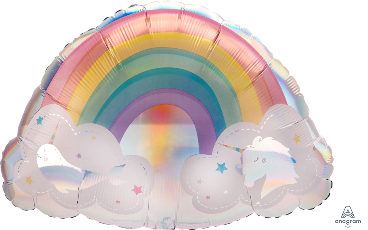 Rainbow Foil Balloon 28"