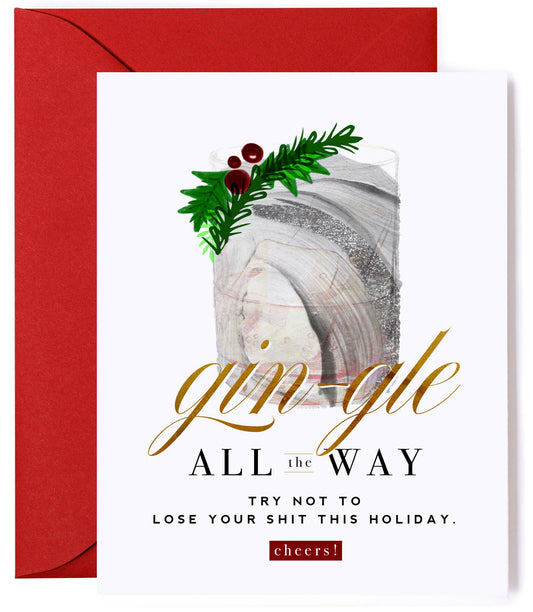 Gin-gle All the Way - Don't Lose Your $#iT Funny Holiday Car