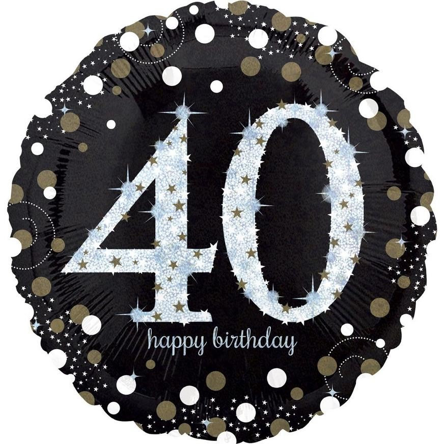 40th Birthday Foil balloon