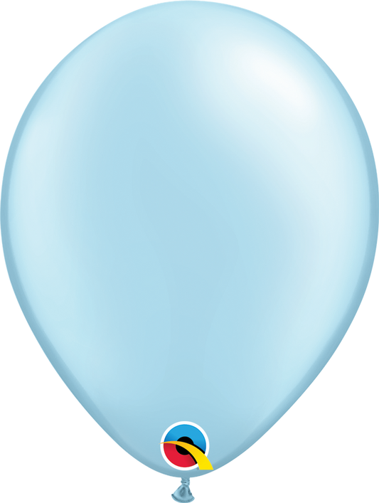 Pearl Light Blue Latex balloon 11"