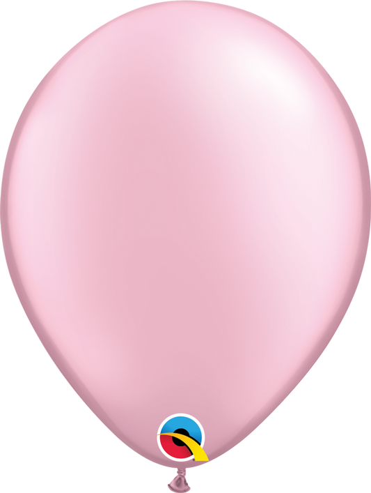 Pearl Pink Latex Balloon 11"