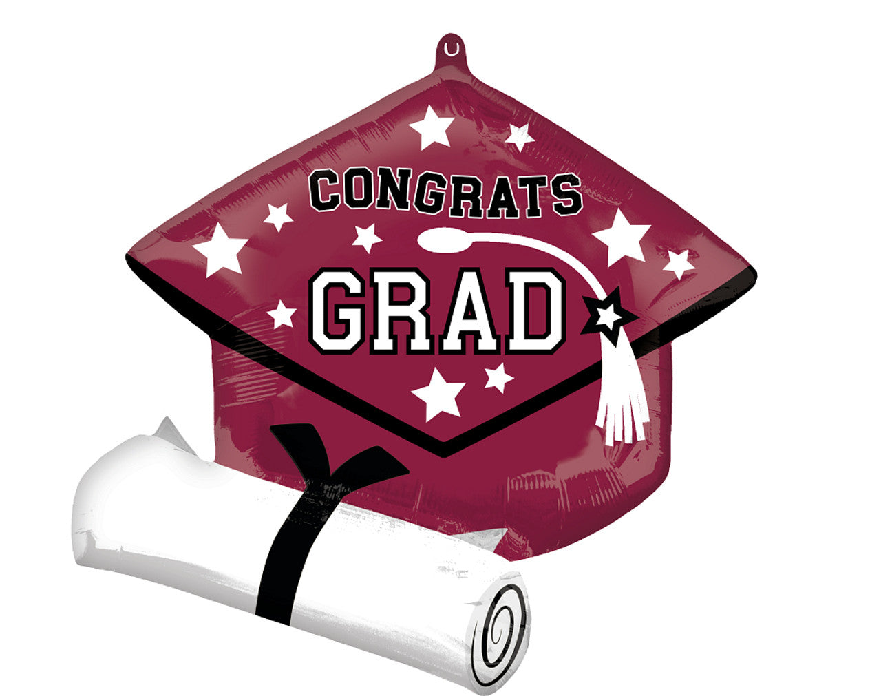 Congrats Grad  25" Mylar balloon