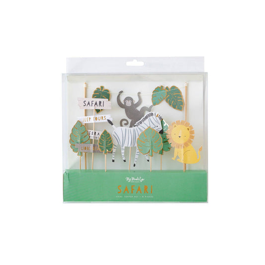 Safari Cake Topper Set