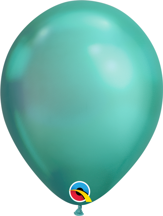 Chrome Green 11" Latex Balloon