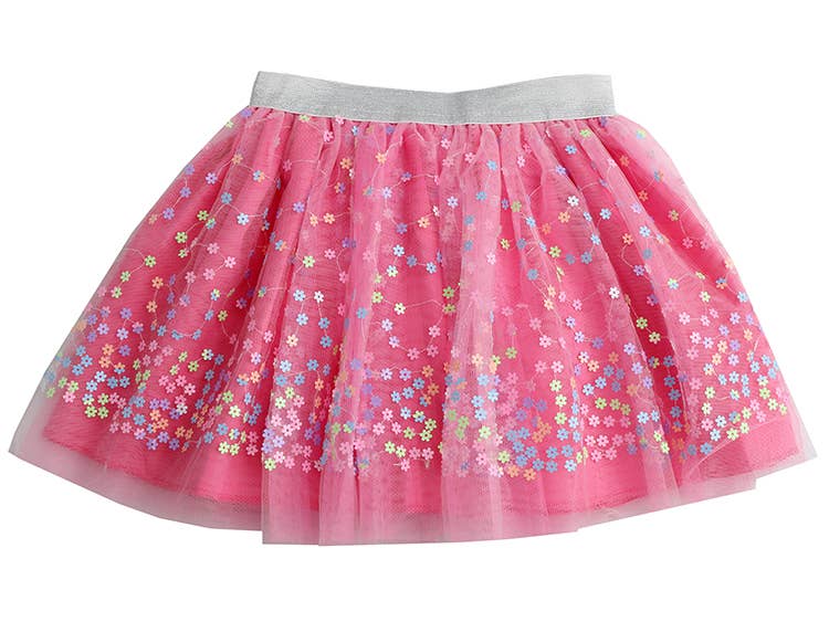 Sprinkle Flower Tutu 1-2- Pink