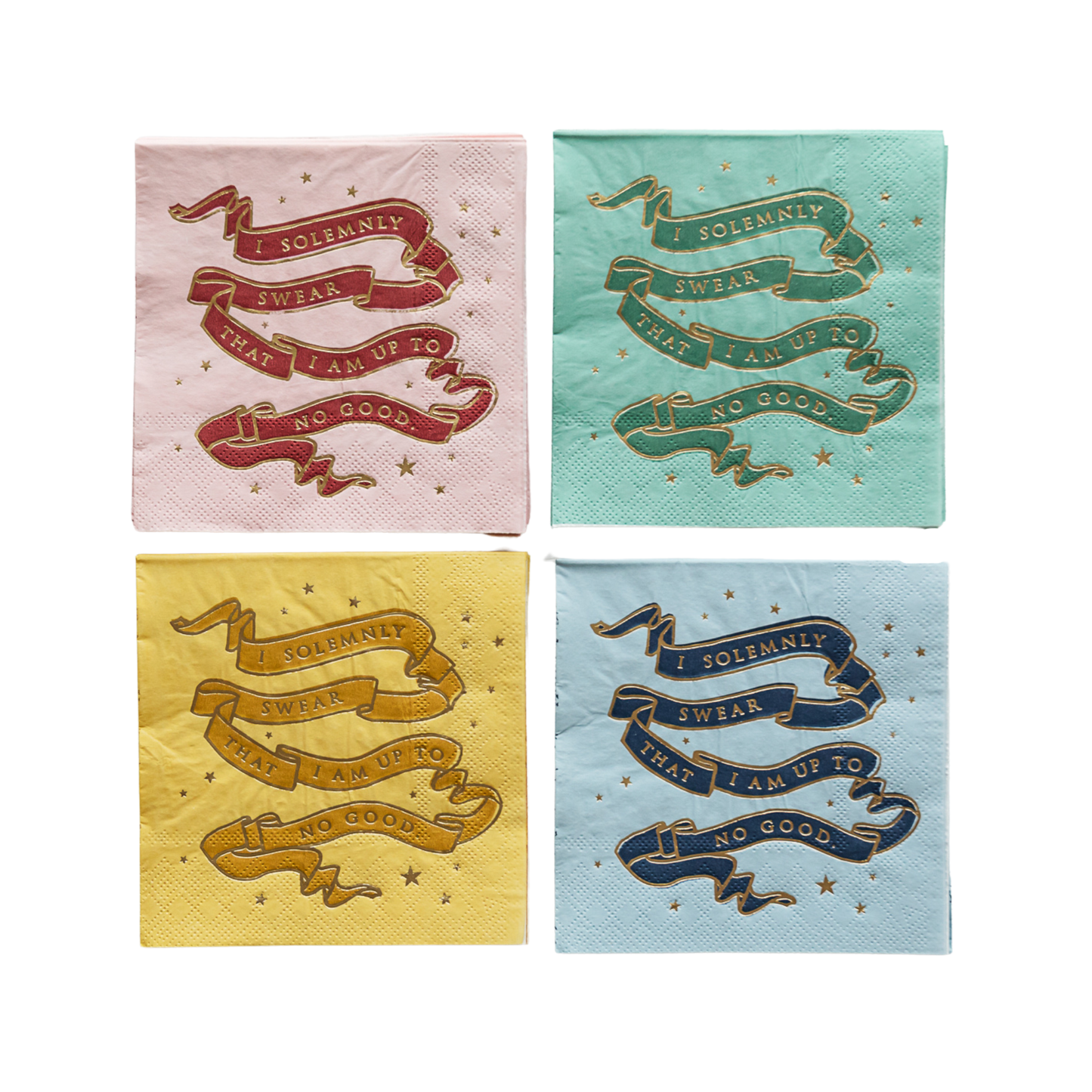 HARRY POTTER X BONJOUR FÊTE HOUSE PRIDE SMALL PARTY NAPKINS