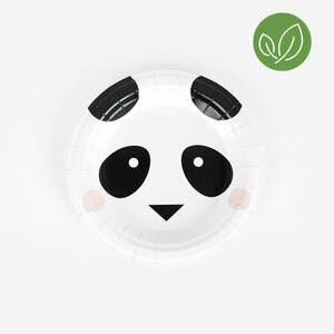 Mini Panda Plates