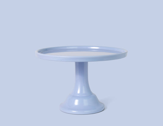 Melamine Cake Stand Small- Wedgewood Blue 8.5 inch