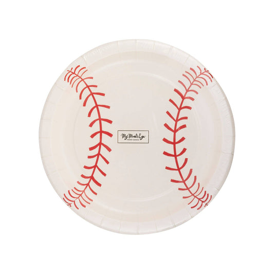 Baseball Paper Plate