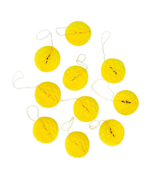 Honeycomb Mini Balls 2" - Yellow