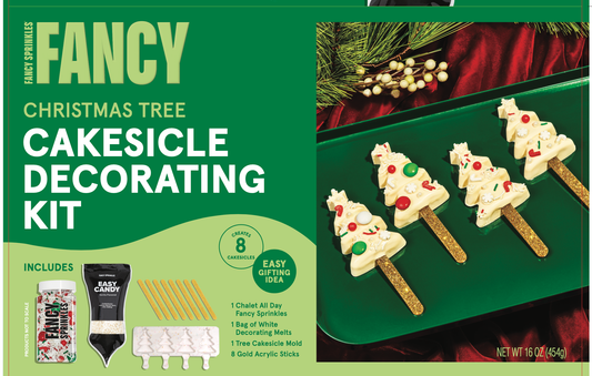 Xmas Tree  Cakesicle Decorating Kit