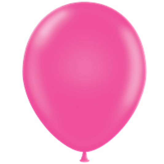 Hot Pink Latex Balloon 11"
