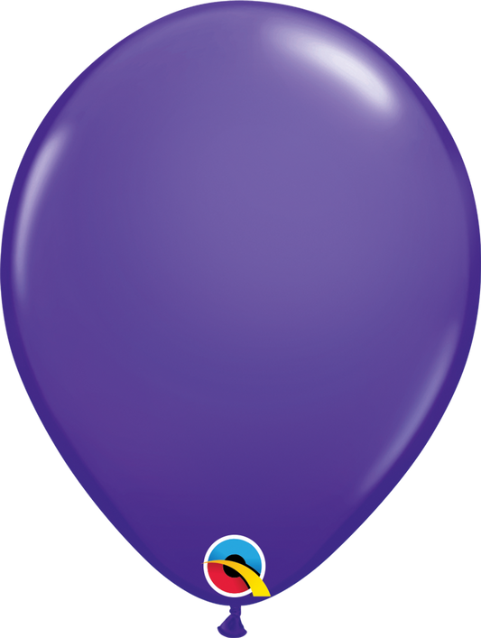 Purple Latex Balloon 11"