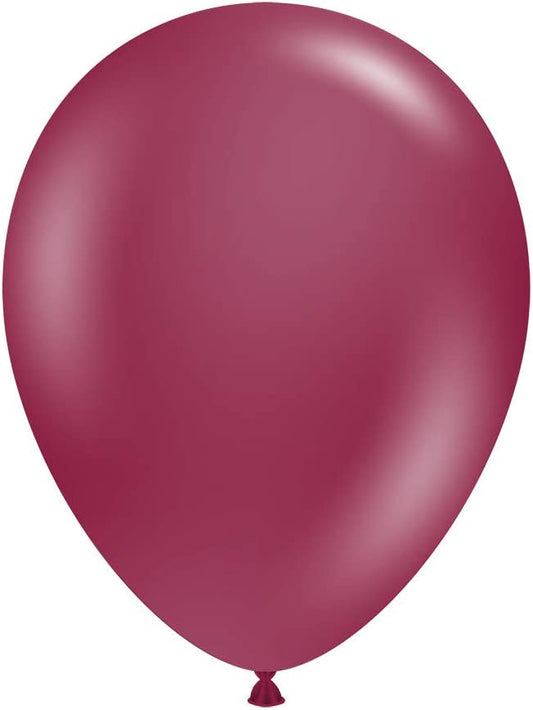 Pearl Burgundy Merlot  Latex 11" Balloons