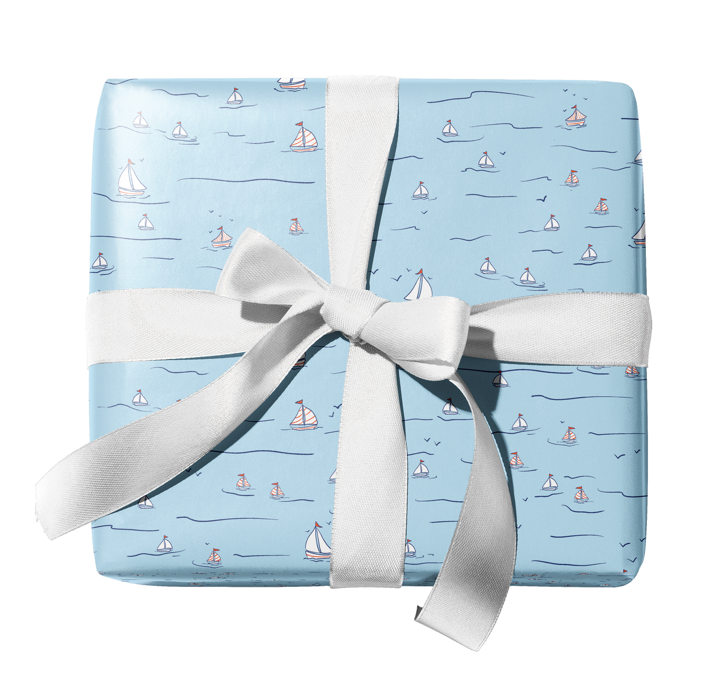 Sails Up Gift Wrap Double-Sided