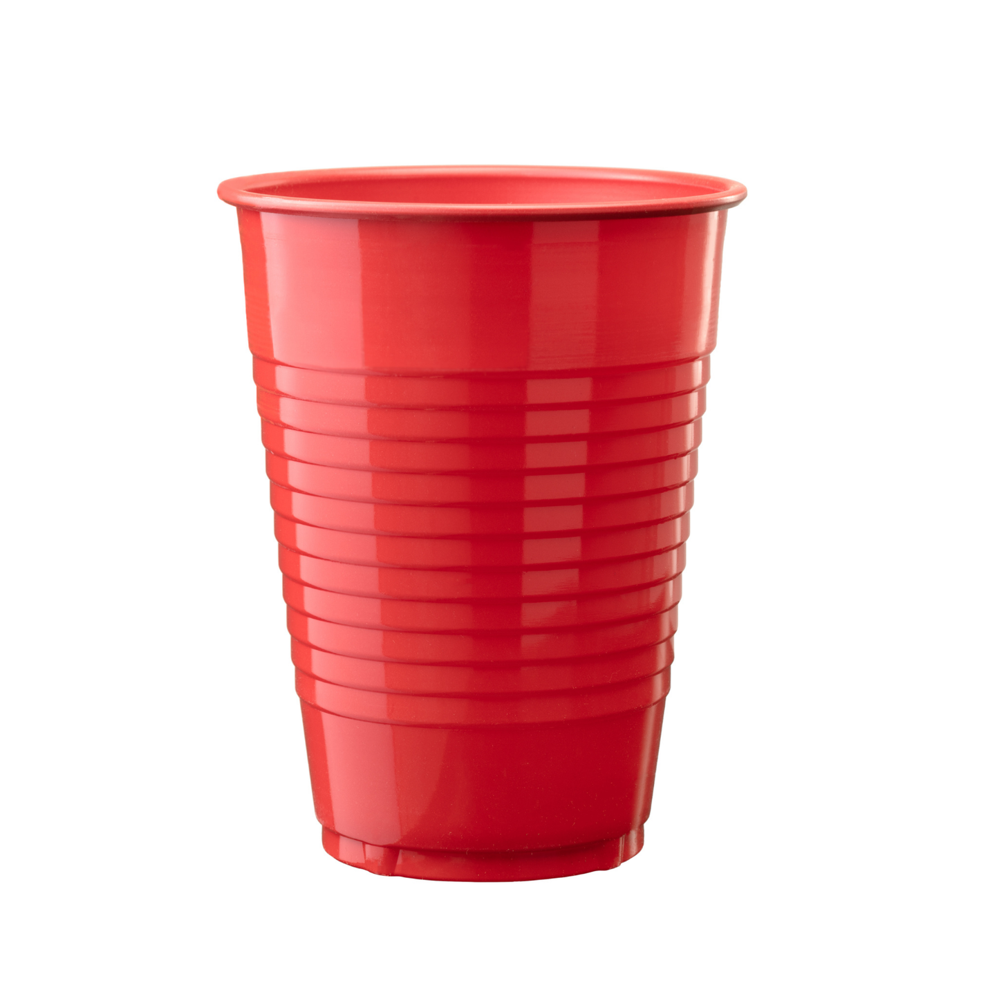 12 Oz. Red Plastic Cups - 50 Ct.: 12 oz. / Red