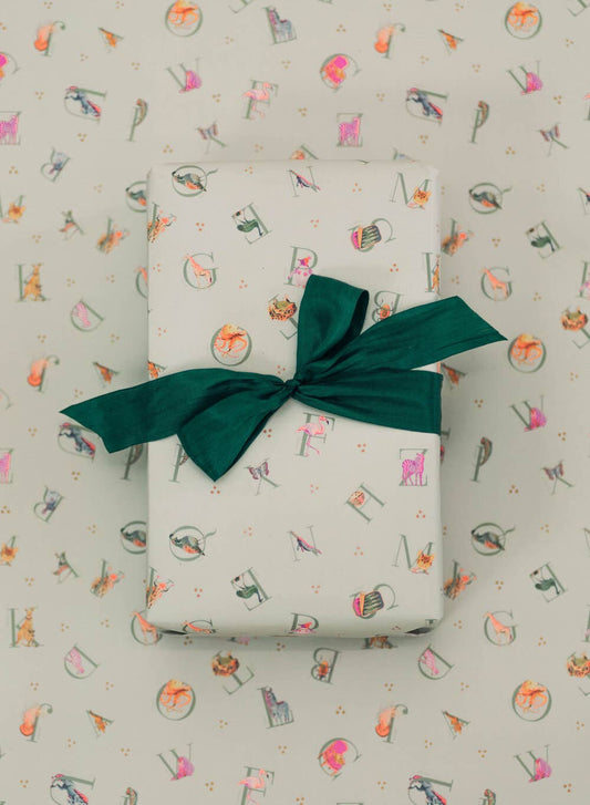 Animal Alphabet | Wrapping Paper