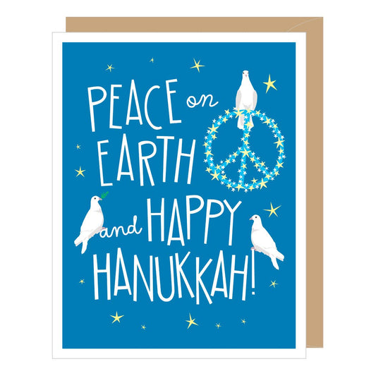 Peace on Earth Hanukkah Card (boxed)