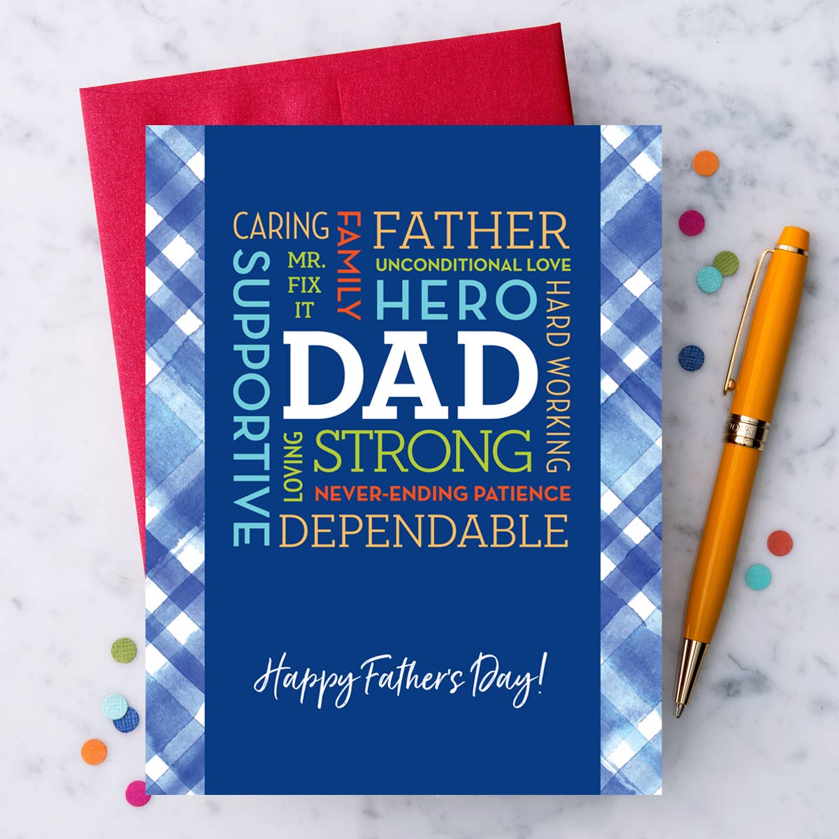 Happy Father's Day - Grateful Words