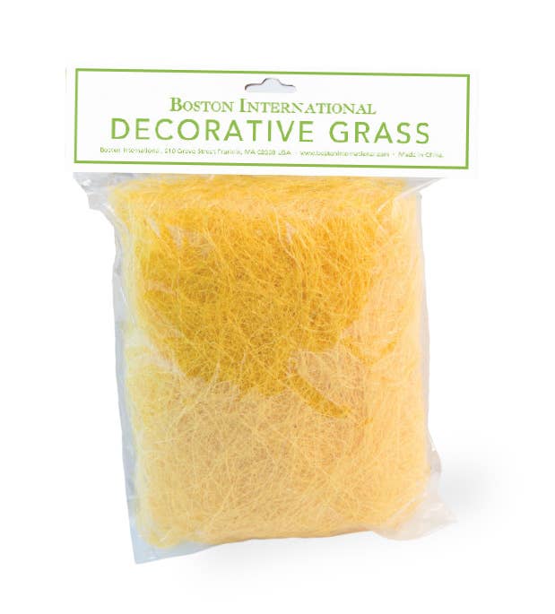 Decorative Grass Yellow Easter Grass