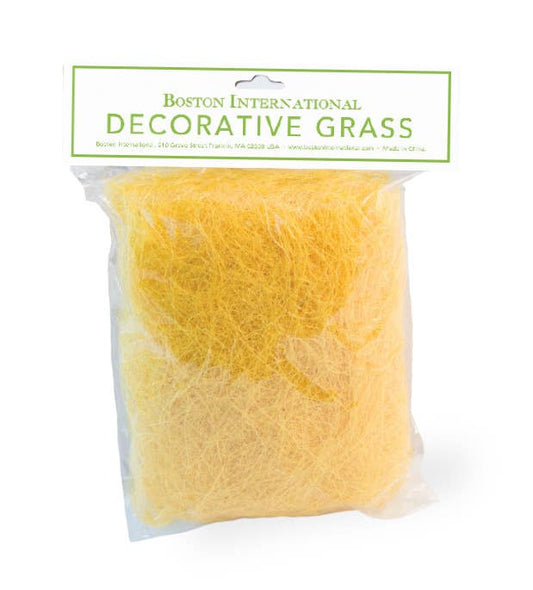 Decorative Grass Yellow Easter Grass