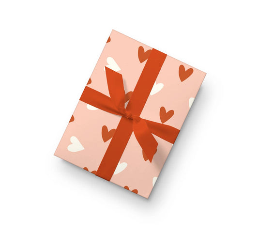 Hearts 2 - Gift Wrap (Rolls)