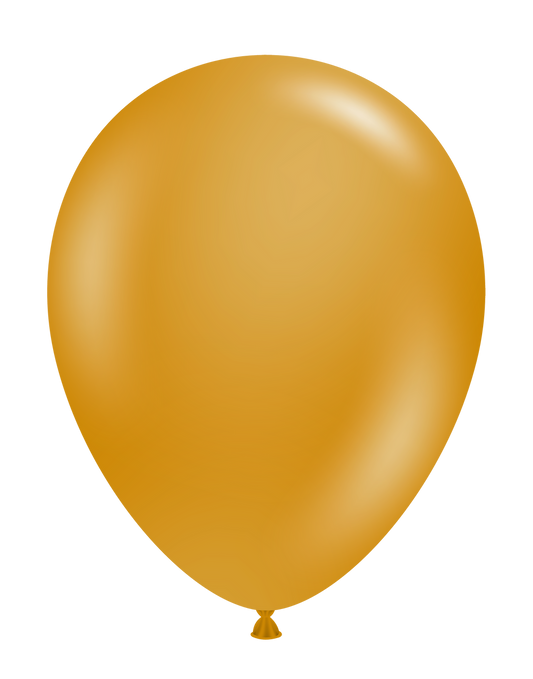 Metallic Gold Latex Balloon 11"